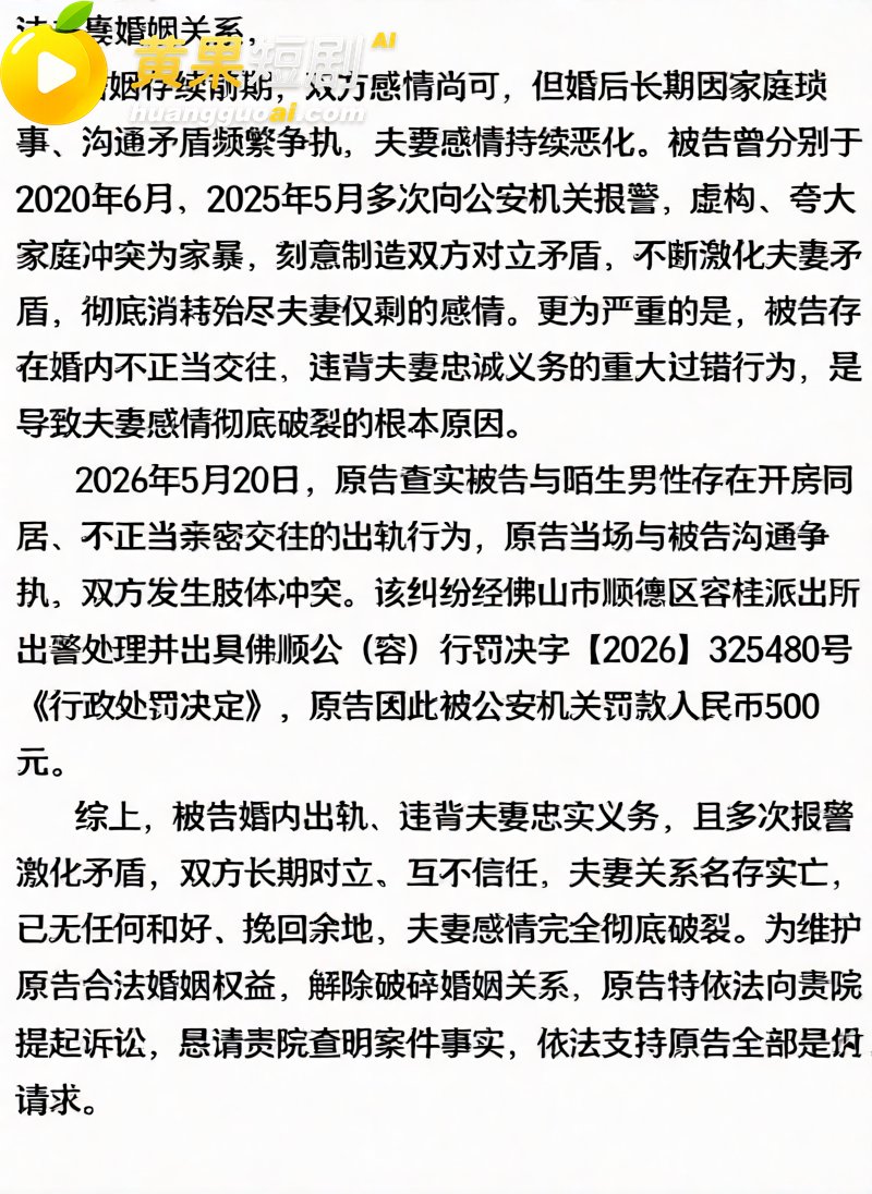 潮州朱女士 贼喊抓贼 哭诉前夫家暴出轨 结果被抓奸在床 爆料实锤 崩塌反差