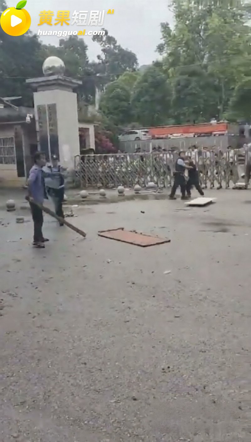 广西崇左当地热门事件 两名当地村民因山林 土地纠纷在镇政府门前持刀互砍