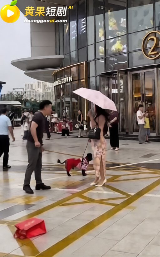 漳州商场门口当街对骂 男的怒问包包谁买的 自称活得不如一条狗