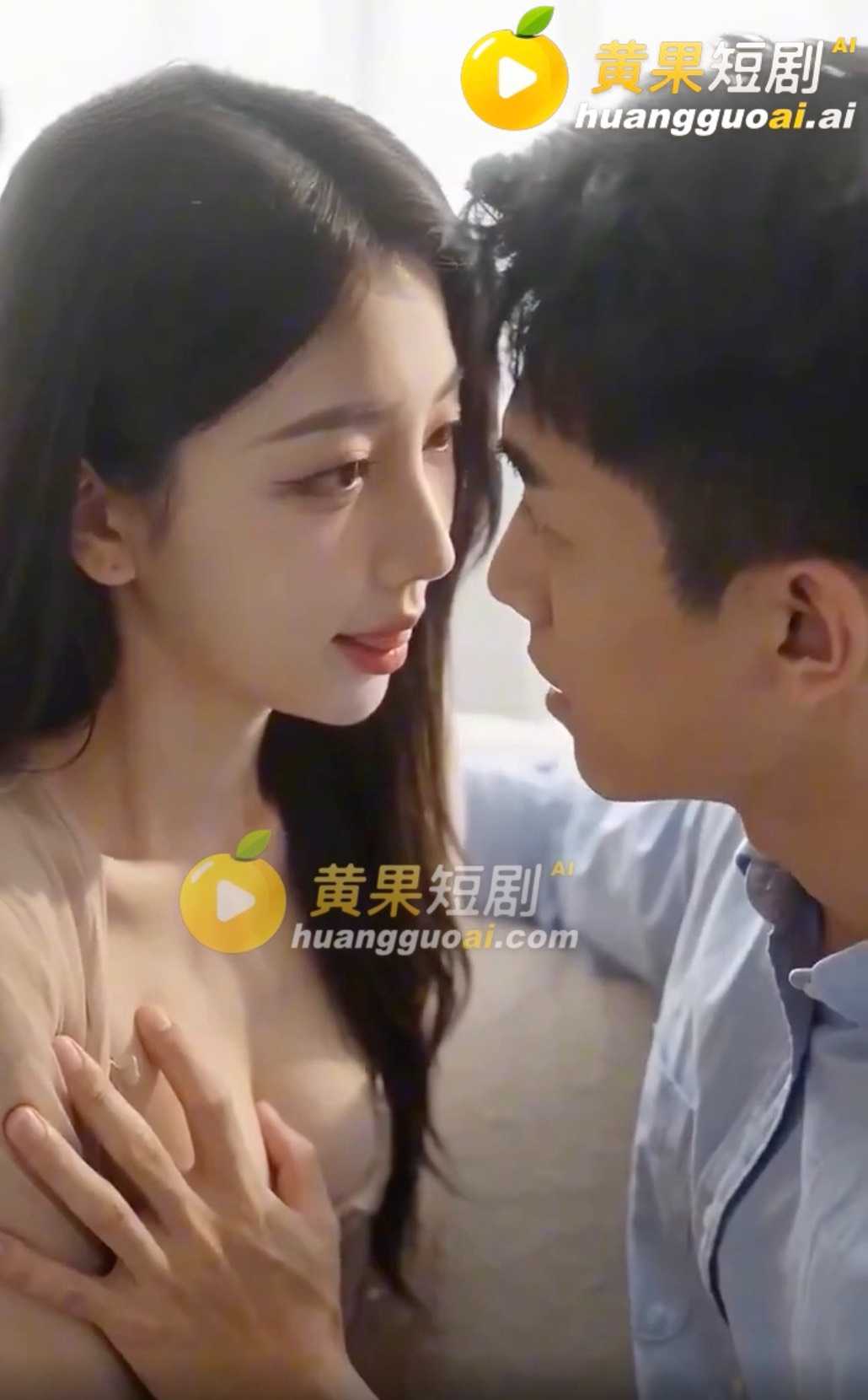 AI原创黄果短剧《给美女人妻做家教》人妻补课补到光着趴沙发，家教从后面顶到她张嘴求射
